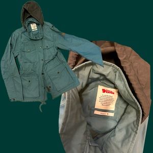 Fjallraven canvas parka jacket